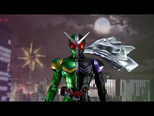 S.H.Figuarts（真骨彫製法）仮面ライダーW サイクロンジョーカー 風都
