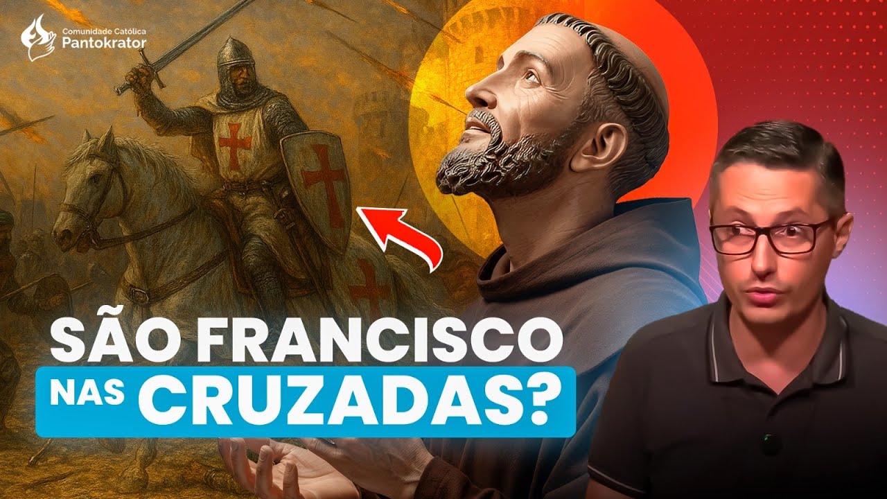 O dia que SÃO FRANCISCO DE ASSIS participou das CRUZADAS | Prof ...