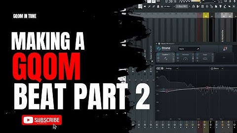 Making A Gqom Beat Part 2| Drum Programming | Mixing | Sound Designing Basics