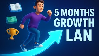 "5 Months Growth Plan 🔥 | From Confidence to Earnings | Life-Changing Roadmap 2025"