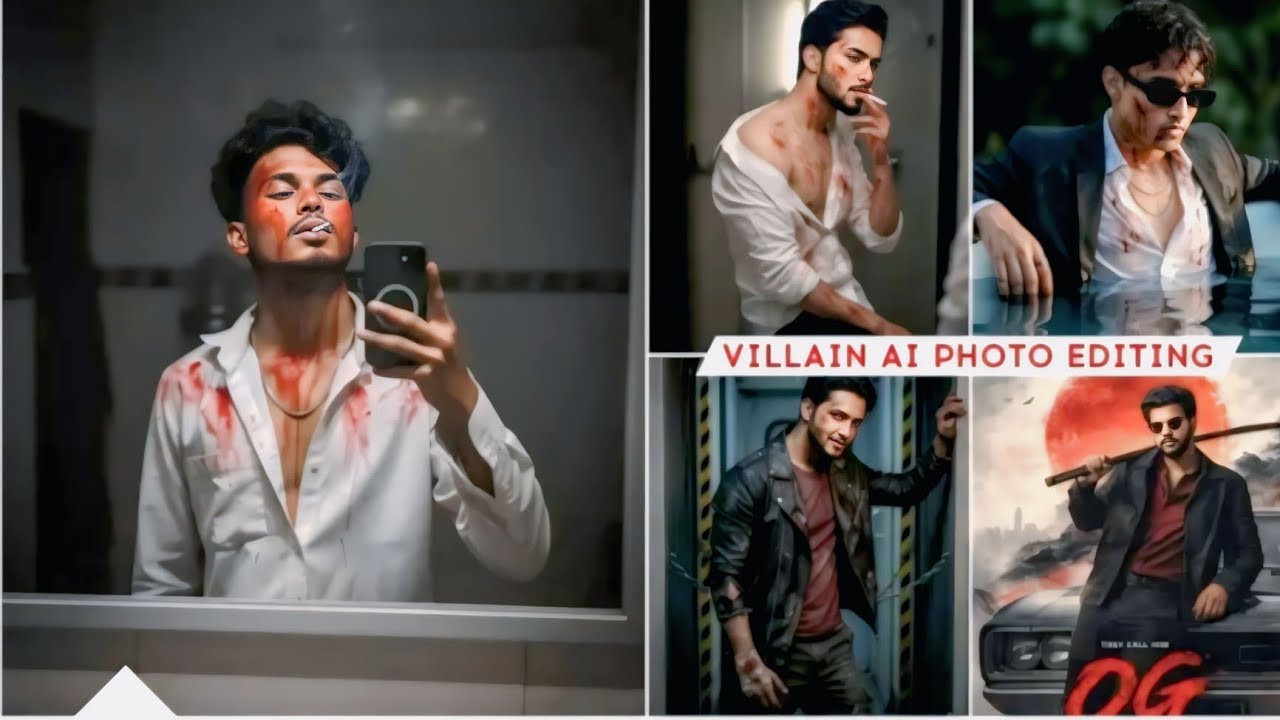 Villain ai photo prompts | New treading villain editing prompts | Google Gemini New photo prompt 