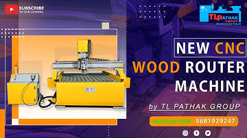 Introducing Our NEW CNC Wood Router! 🚀 | Precision Carving & Cutting | TL Pathak Group