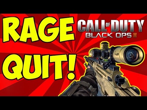 Black Ops 2 Spawn Trap trolling (Rage Quit)