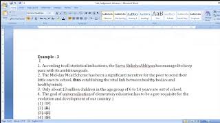 Cap Training Verbal Ability 9