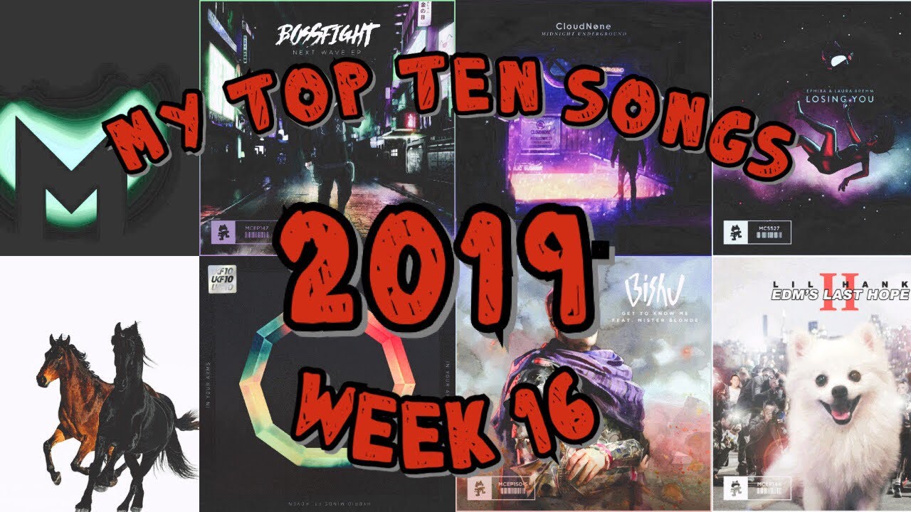 My Top Ten Songs 2019 Week 16 YouTube