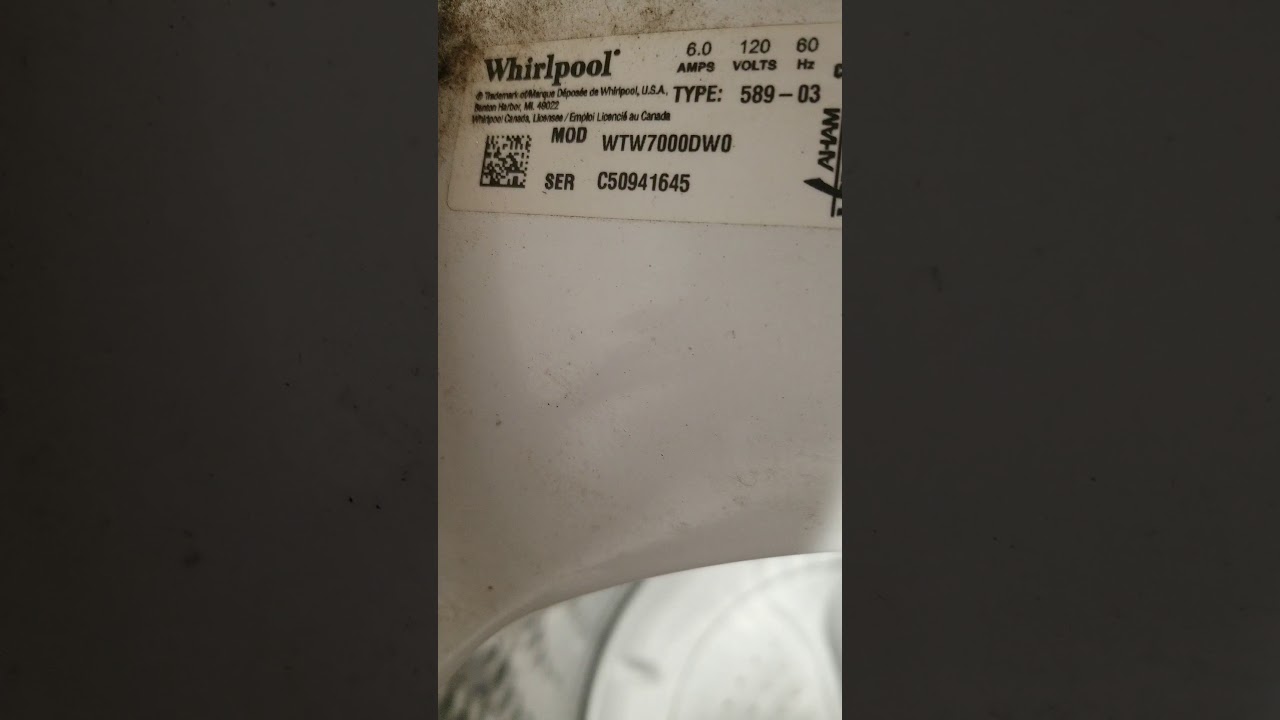 Whirlpool cabrio lid lock bypass