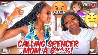 I CALLED DTMSPENCER MOTHER A B%*$H🤣 WE FOUGHT !!!🤬👊🏽