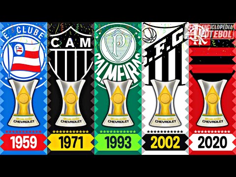 Lista de campeões do Campeonato Brasileiro de Futebol – Wikipédia, a  enciclopédia livre