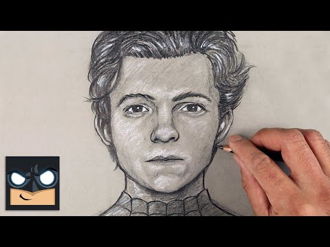 Tom Holland Sketch  Marvel art drawings Marvel paintings Beauty art  drawings