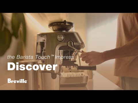 the Barista Touch™ Impress | A precise, mess-free tamp with the Impress™ Puck System | Breville USA