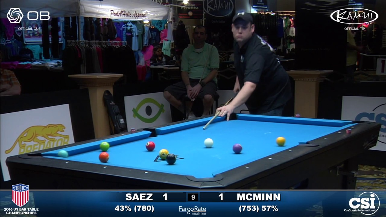USBTC 9-Ball: Hector Saez vs Shane McMinn