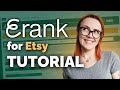 How to use eRank for Etsy - 2026 Tutorial