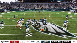 Madden NFL 26 - San Francisco 49ers vs Philadelphia Eagles - Gameplay (PS5 UHD) [4K60FPS]