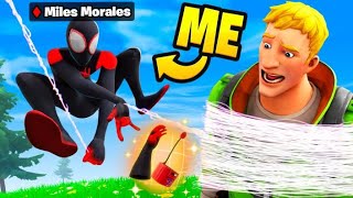 I Pretended To Be BOSS Miles Morales! (Spiderman Mythic)
