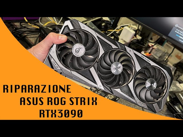 Asus ROG Strix RTX3090 Repair - YouTube