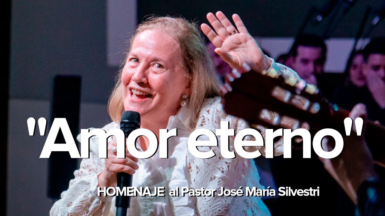 HOMENAJE de la Pra. Mabel Silvestri  al Pastor José María Silvestri