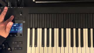 Expressive E Osmose 49...changing Pressure Settings/Aftertouch to create my Swam Instrument preset