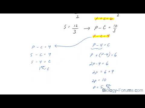 Solve a distance,