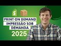 Melhor maneira de começar com impressão sob demanda em 2026 (Tutorial completo de POD)