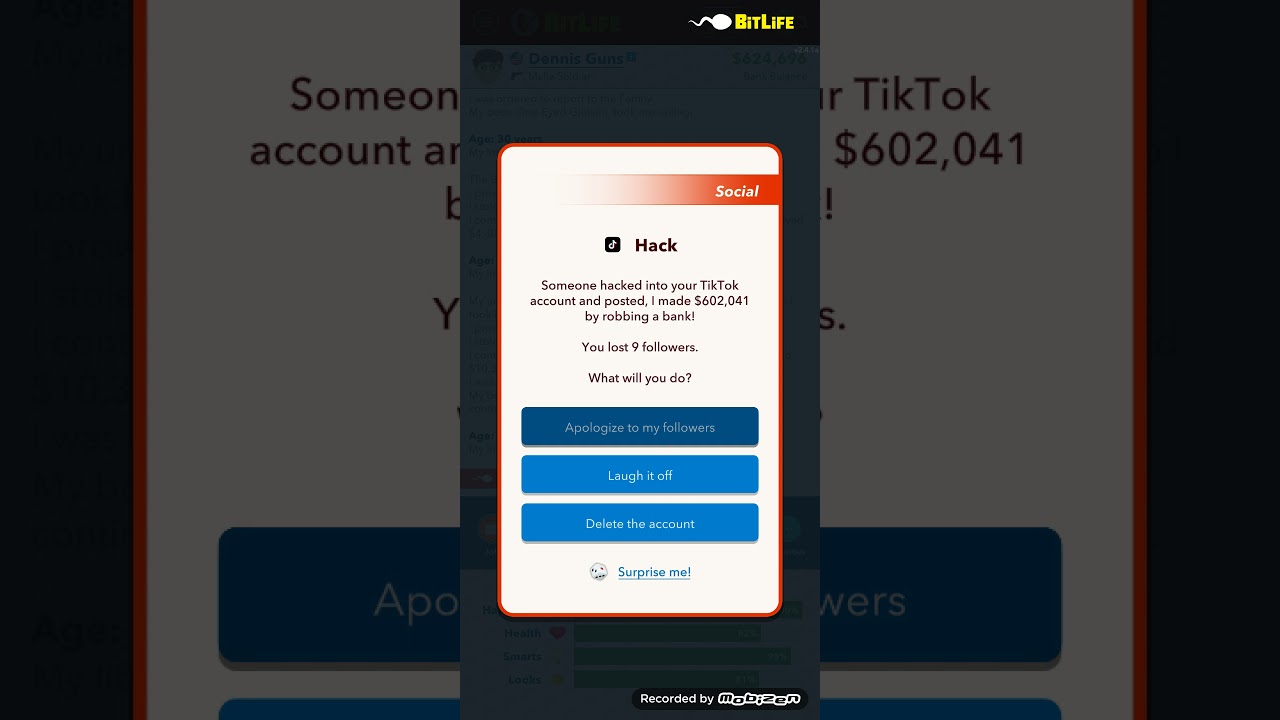 Becoming An Informant In Bitlife
