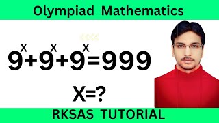 A Nice Olympiad Exponential Problem #olympiad #Hardvard #rksastutorial #maths 