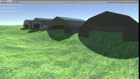 Unity5 - Aircraft_Splitscreen - Ragdoll and Explosion