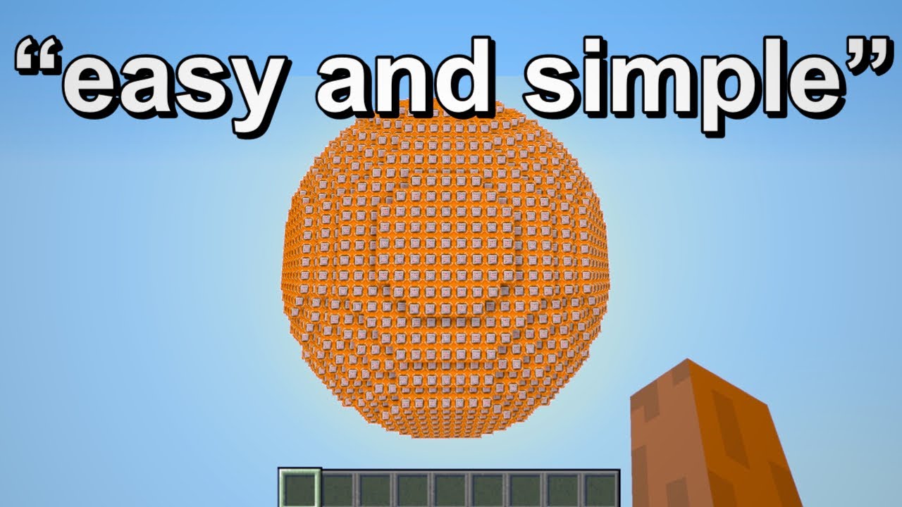 minecraft command block tutorials be like - YouTube