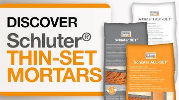 Schluter® Thin-set Mortars