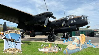 The Lancaster NX611 'Just Jane'  Lincolnshire Aviation Heritage Centre