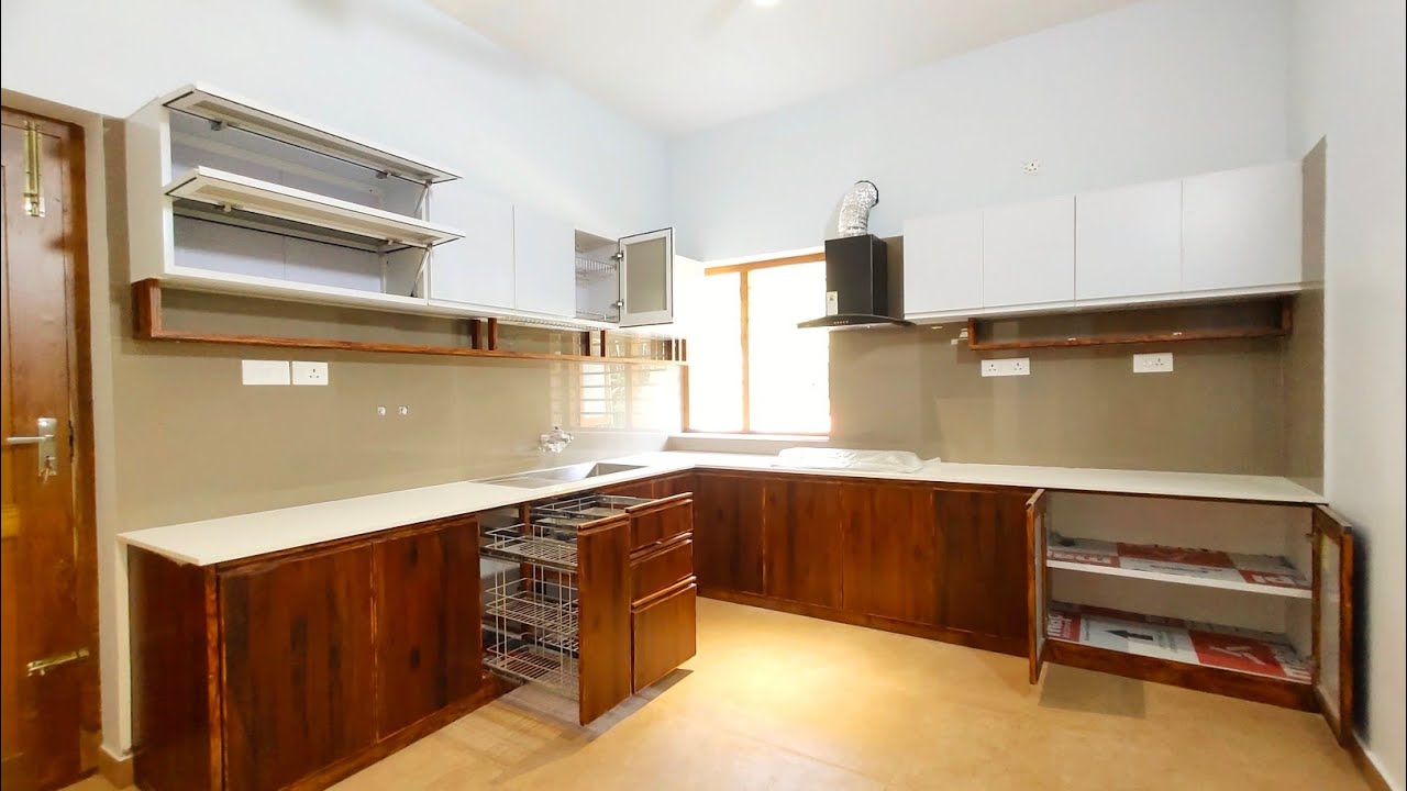 Aluminum Modular Kitchen Work in Calicut Fixwell Fab YouTube