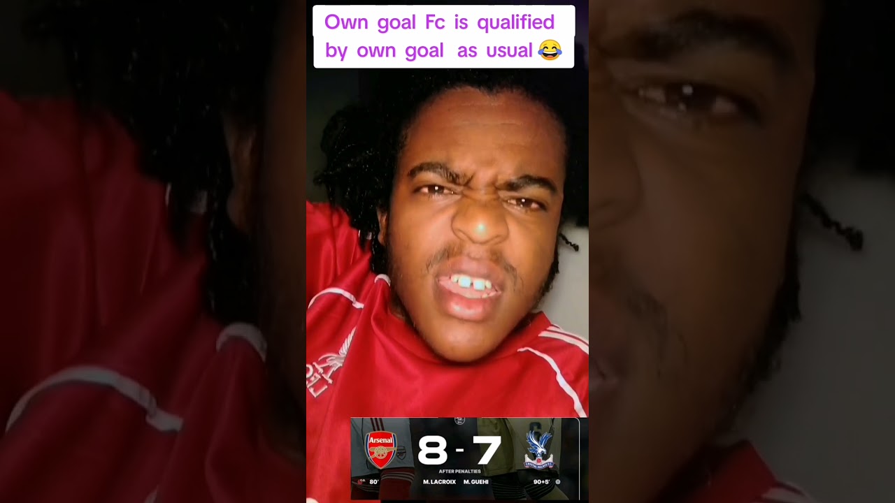 errrrrr  😂🙆crystal palace helped arsenal to qualify 😂  