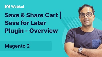 Magento 2 Save & Share Cart for Later Plugin - Overview