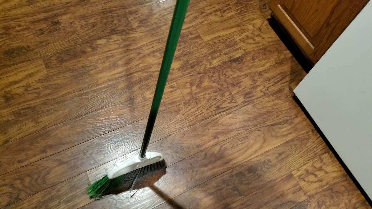 AMAZING BROOM STAYS STANDING ON ITS OWN YouTube