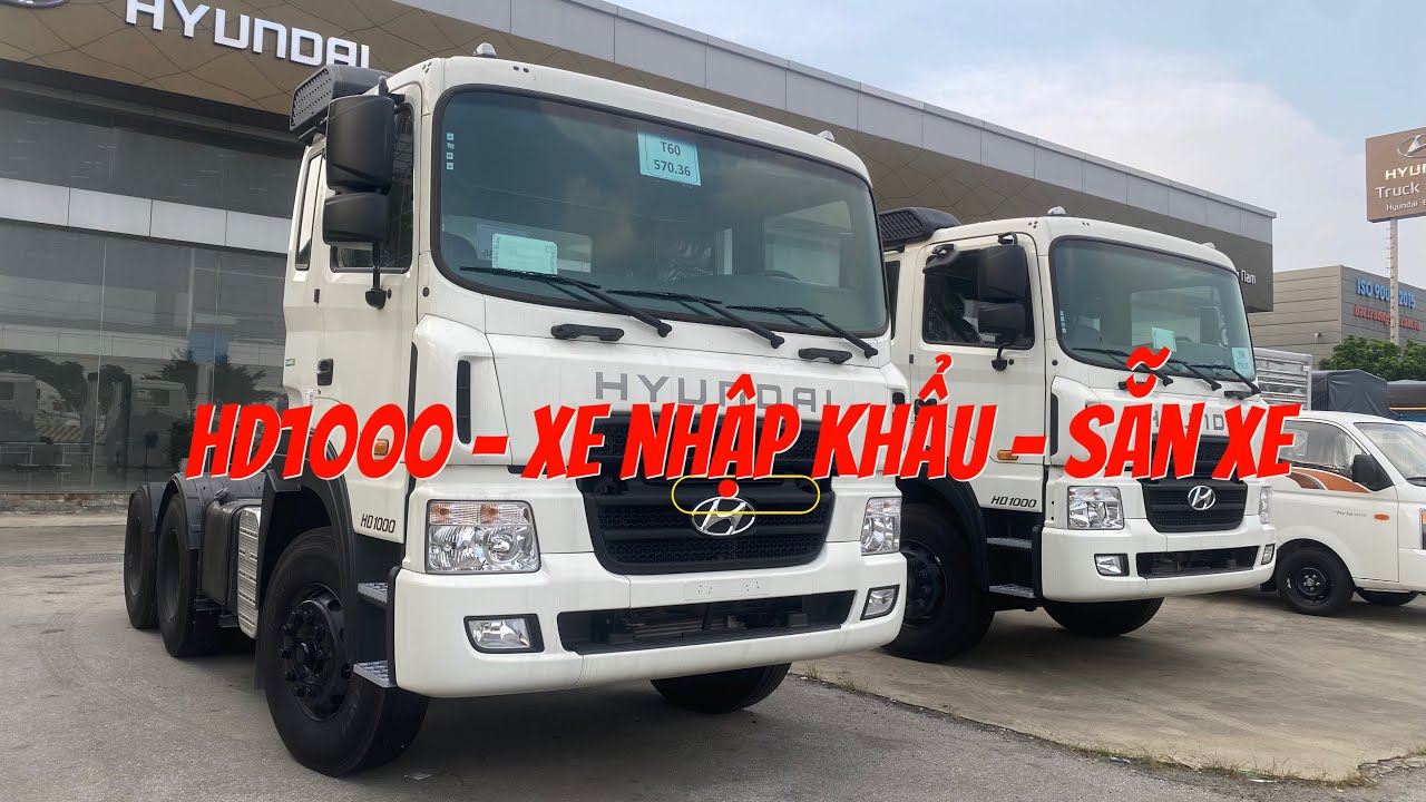 #17#Hyundai HD1000# Xe đầu kéo nhập khẩu Hàn Quốc, sẵn xe giao ngay