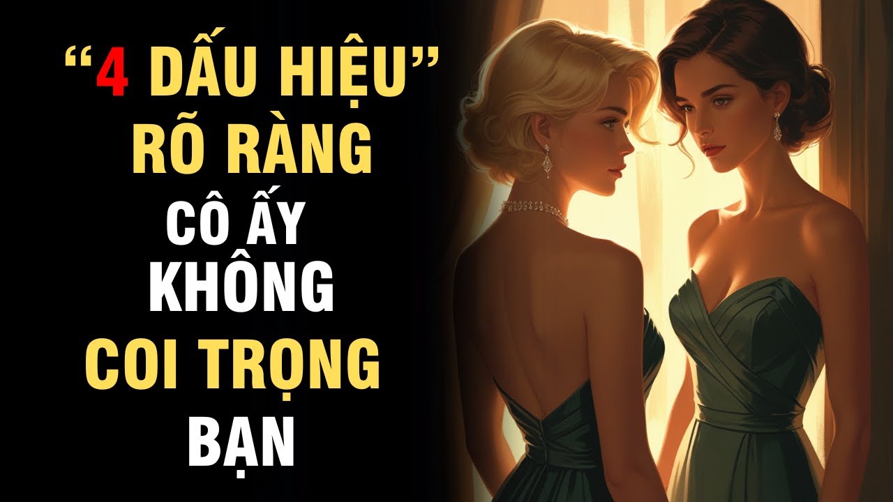 4 DẤU HIỆU RÕ RÀNG cô ấy không coi trọng bạn (nhưng bạn đang bỏ qua) | Suy tư KHẮC KỶ