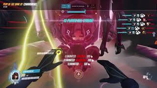 dva king's row comp 5k bomb 07.22.18