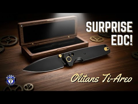 Another Pleasant Surprise from Olitans With the Ti Aero Pocket Knife