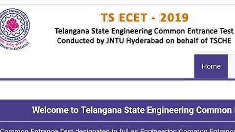 TS ECET 2019 Online Application Open Apply  Official Notification Dates Release|Live|