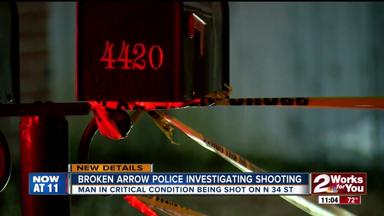 Broken Arrow Police investigate shooting near 51st and 209th E. Ave ...