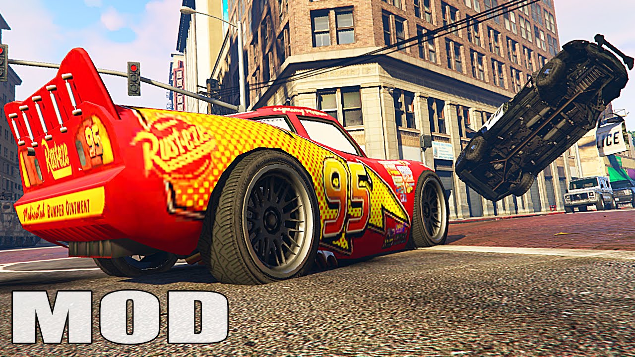 Super Mcqueen + Giovanni / GTA 5 Cars Mods
