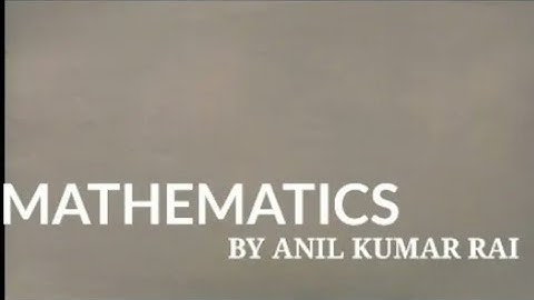 NCERT Class 10th ||Math|| Polynomials (Exercise 2.1)Solution by ANIL KUMAR RAI