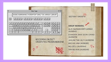 GROUP 8 ( BIC20904 OBJECT-ORIENTED PROGRAMMING ) GROUP PROJECT PRESENTATION VIDEO