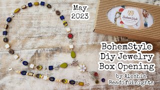 BohemStyle Diy Jewelry Box May 2023 Opening