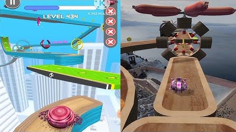 GOING BALLS LEVEL 434 💖 NEW WORLD 🌍Speedrun Gameplay 🥎 android mobile game 💐iOS game walkthrough