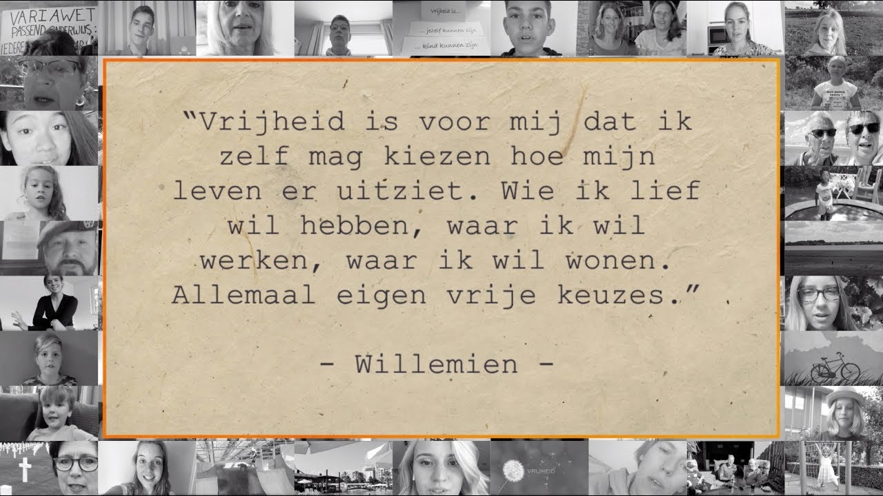 Wat betekent vrijheid voor jou? YouTube Wat betekent vrijheid voor jou? YouTube