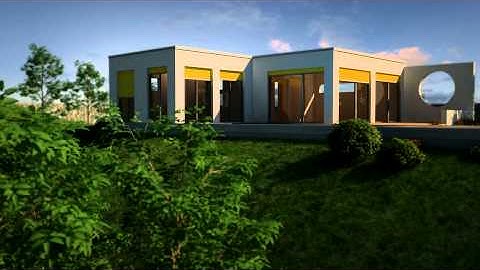 3D exterior building animation with vrayforc4d and cinema4d