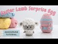 How to crochet a lamb  easter lamb amigurumi free pattern