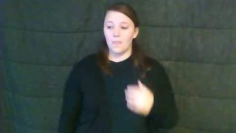 "Terrible Things" ASL Video Project 2