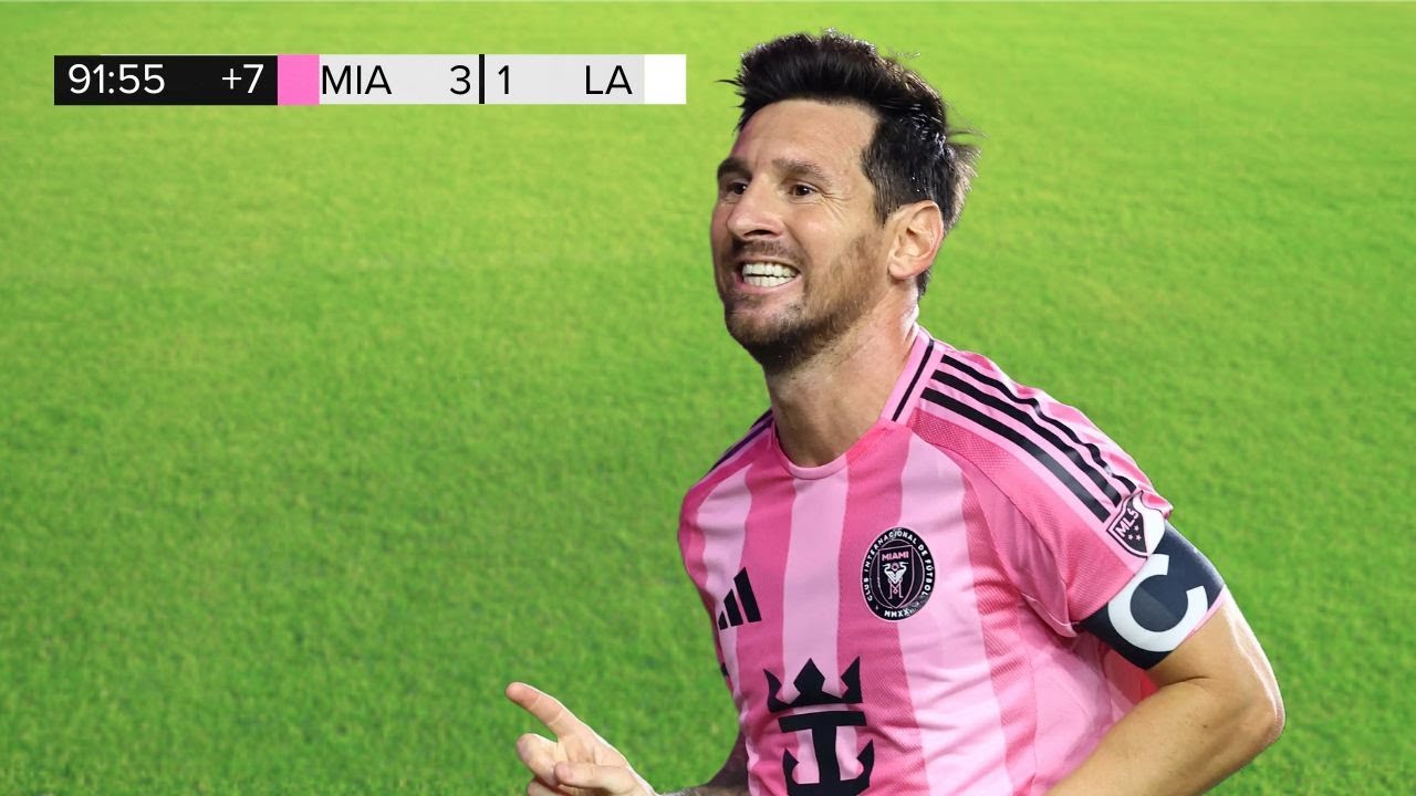 Волшебство Месси! «Интер Майами» — «Лос-Анджелес Гэлакси» | Потрясающий камбэк со счётом 3:1. Луч...
