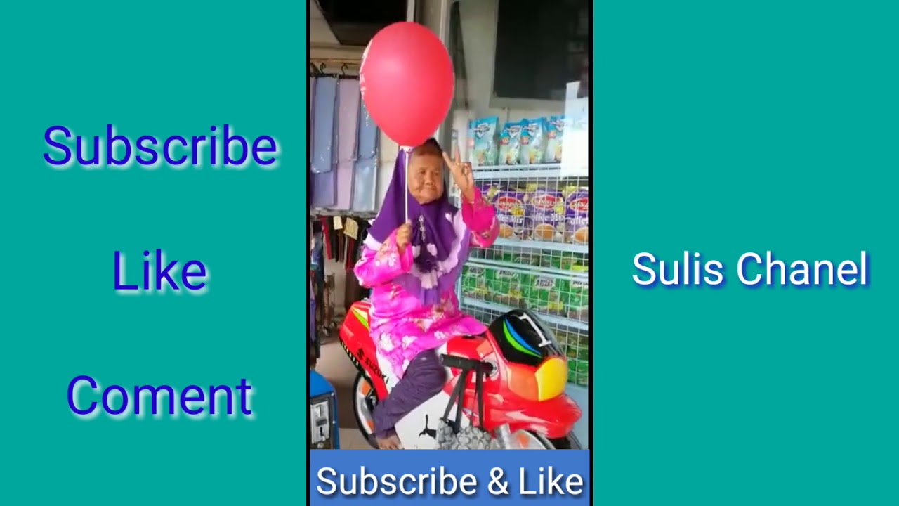 Tik Tok Lucu Nenek Nenek Usia 120 Tahun Naik Odong Odong Lucunya